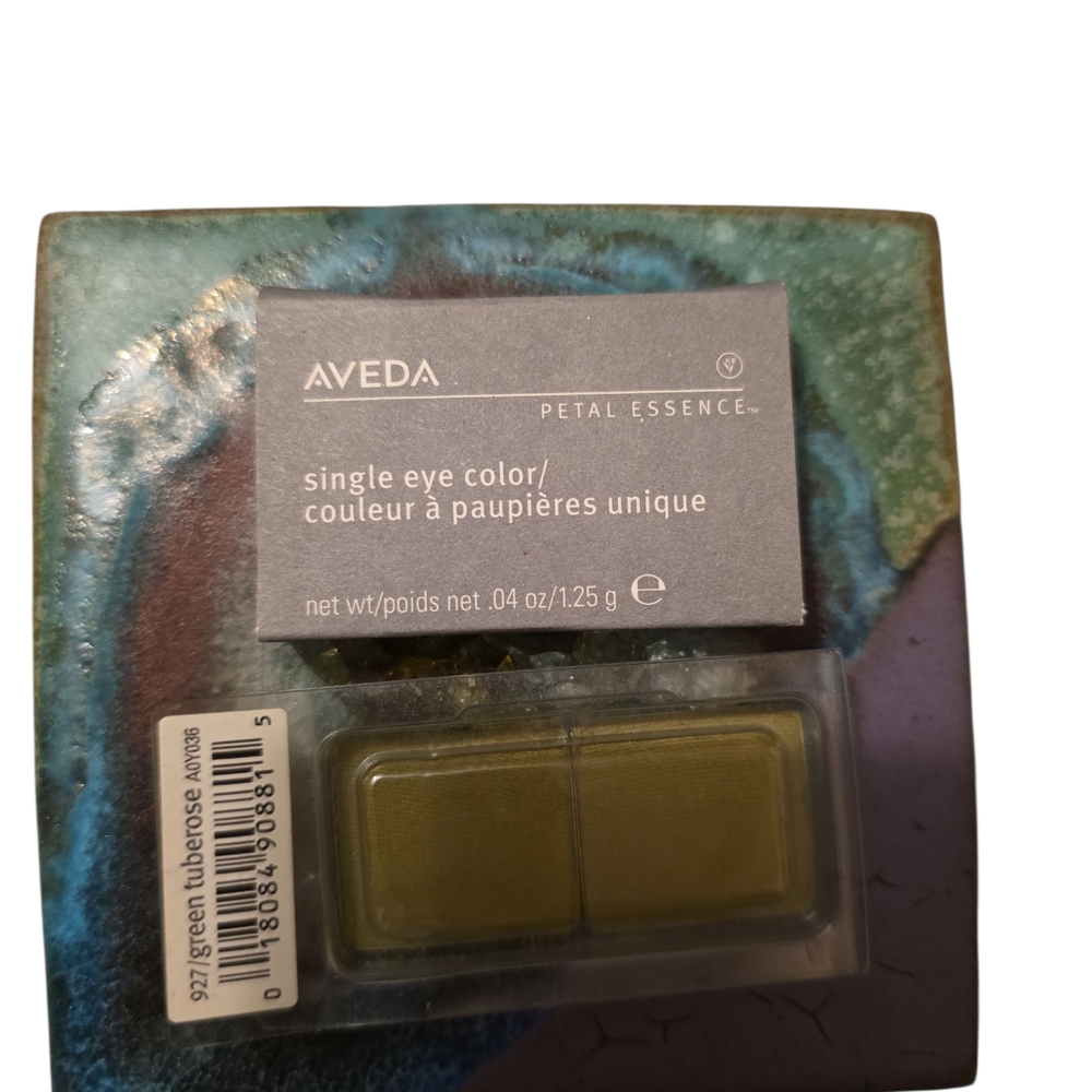 AVEDA Single Eye Color Green Tuberose NEW LOT OF 2 Rare Discontinued